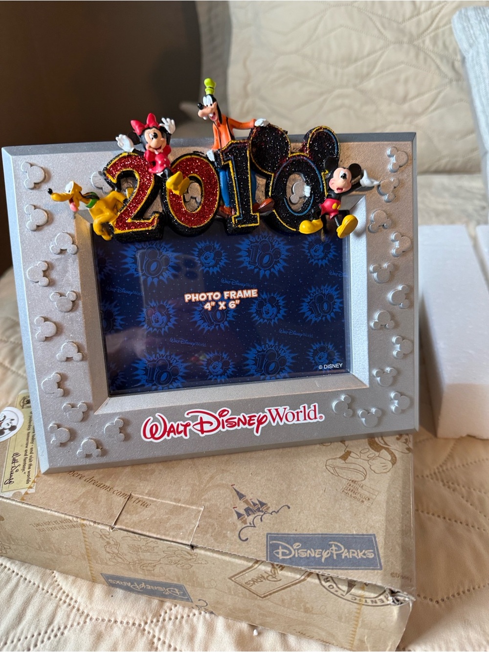 Walt Disney World Photo Frame - 2010 brand new in box. 4x6